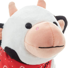 Load image into Gallery viewer, Spotted Cow in Boots Plush With Sound and Motion
