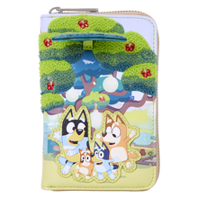 Load image into Gallery viewer, Bluey’s Backyard Zip-Around Wallet