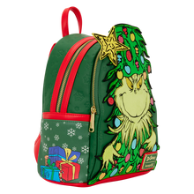 Load image into Gallery viewer, Dr. Seuss How the Grinch Stole Christmas! Tree Light Up Plush Mini Backpack
