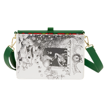 Load image into Gallery viewer, Dr. Seuss How the Grinch Stole Christmas! Holiday Color-In Crossbody Bag