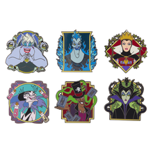 Load image into Gallery viewer, Disney Villains Portrait Mystery Box Pin