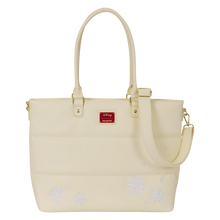 Load image into Gallery viewer, Mickey & Friends Holiday Snow Tote Crossbody Bag with Coin Bag