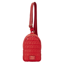 Load image into Gallery viewer, Minnie Mouse Silhouette All-Over Print Sling Crossbody Bag