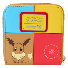 Load image into Gallery viewer, Pokémon Color Block Starters Zip Around Wallet