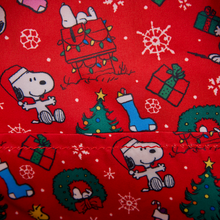 Load image into Gallery viewer, Peanuts Snoopy & Woodstock Holiday Plush Wreath Mini Backpack