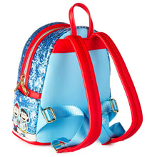Load image into Gallery viewer, HALLMARK EXCLUSIVE Peanuts Sequin Holiday Mini Backpack