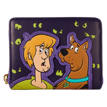 Load image into Gallery viewer, Scooby-Doo Mystery Inc. Glow Zip Around Wallet