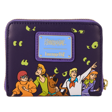 Load image into Gallery viewer, Scooby-Doo Mystery Inc. Glow Zip Around Wallet