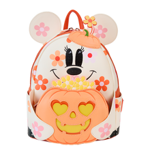 Load image into Gallery viewer, Minnie Mouse Floral Ghost Cosplay Light Up Glow Mini Backpack