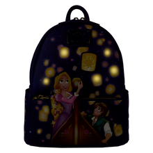 Load image into Gallery viewer, Tangled Rapunzel & Flynn Rider Lantern Light Up Mini Backpack