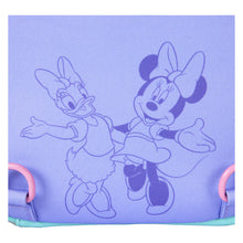 Load image into Gallery viewer, Daisy Duck 85th Anniversary Daisy Duck & Minnie Mouse Convertible Mini Backpack & Crossbody Bag