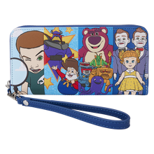 Load image into Gallery viewer, Toy Story Movie Collab Baddies Zip Around Wristlet Wallet