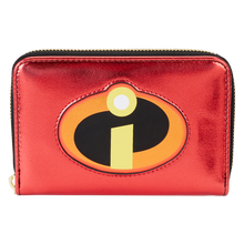 Load image into Gallery viewer, The Incredibles 20th Anniversary Metallic Cosplay Zip Around Wallet