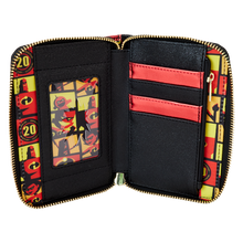 Load image into Gallery viewer, The Incredibles 20th Anniversary Metallic Cosplay Zip Around Wallet