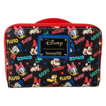Load image into Gallery viewer, Mickey & Friends Classic All-Over Print Zip Around Wallet