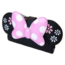Load image into Gallery viewer, Minnie Mouse Floral Rock The Dots Flap Wallet