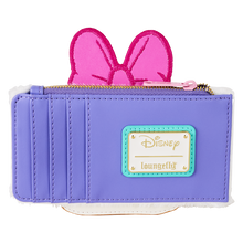 Load image into Gallery viewer, Daisy Duck 85th Anniversary Sequin Plush Cosplay Large Card Holder