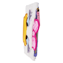 Load image into Gallery viewer, Daisy Duck 85th Anniversary Sequin Plush Cosplay Large Card Holder
