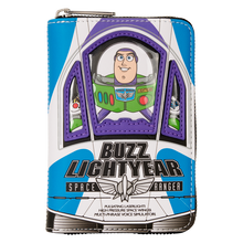 Load image into Gallery viewer, Toy Story 30th Anniversary Buzz Lightyear Glow Zip Around Wallet