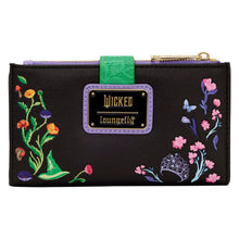 Load image into Gallery viewer, Wicked Glinda & Elphaba Floral and Lace Flap Wallet