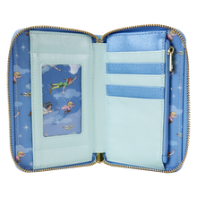 Load image into Gallery viewer, Peter Pan You Can Fly Glow Zip Around Wallet
