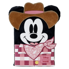 Load image into Gallery viewer, Western Mickey Mouse Cosplay Plush Refillable Stationery Journal