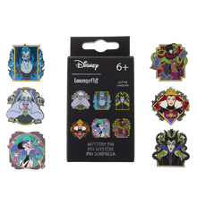 Load image into Gallery viewer, Disney Villains Portrait Mystery Box Pin
