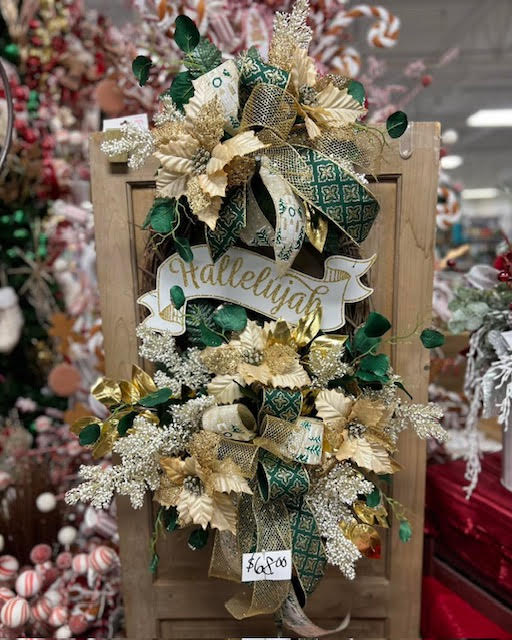 Hallelujah Wreath 2025