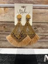 Load image into Gallery viewer, Boho Geometric Fringe Earrings

