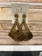 Load image into Gallery viewer, Boho Geometric Fringe Earrings
