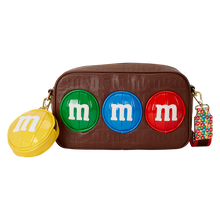 Load image into Gallery viewer, Loungefly x M&amp;M’S Candies Scented Crossbody Bag with Coin Bag
