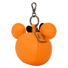 Load image into Gallery viewer, Minnie Mouse Pumpkin Keychain Charm
