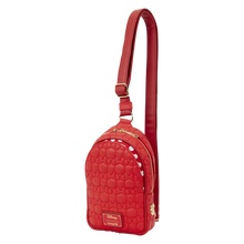 Load image into Gallery viewer, Minnie Mouse Silhouette All-Over Print Sling Crossbody Bag
