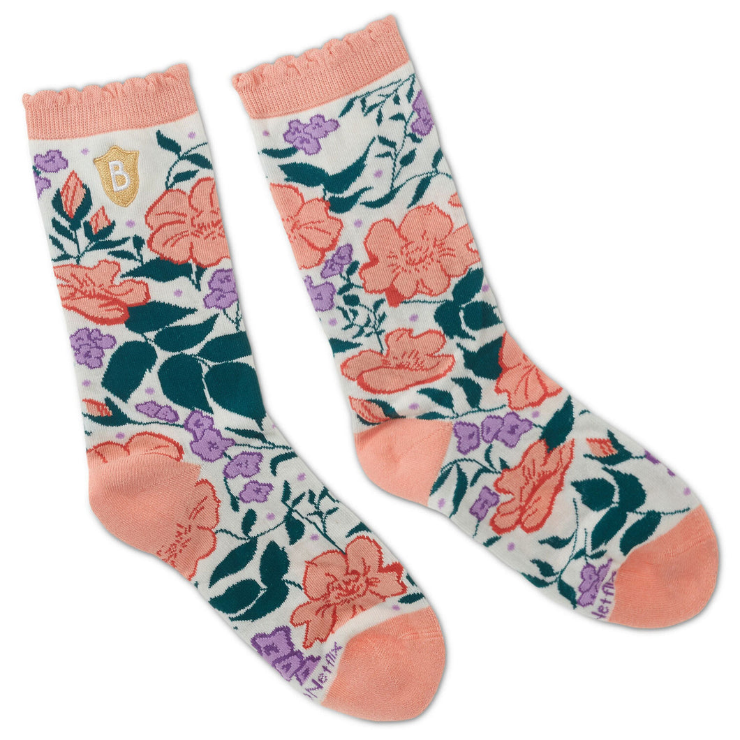 Bridgerton Floral Socks