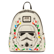 Load image into Gallery viewer, Stormtrooper Cosplay String Lights Light Up Mini Backpack
