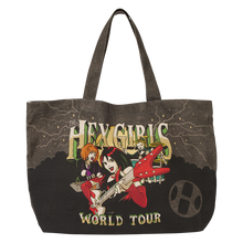 Load image into Gallery viewer, Scooby-Doo! Hex Girls World Tour Oversized Canvas Tote Bag
