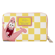 Load image into Gallery viewer, SpongeBob SquarePants &amp; Patrick Star Checkered Zip Around Wallet
