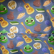 Load image into Gallery viewer, Tangled Rapunzel Glow Pin Trader Mini Backpack
