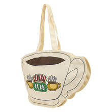 Load image into Gallery viewer, Friends Central Perk Coffee Cup Oversized Canvas Tote Bag

