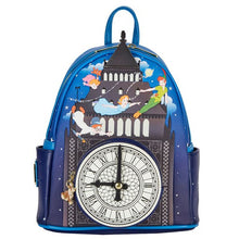 Load image into Gallery viewer, Peter Pan Clock Glow in the Dark Mini Backpack
