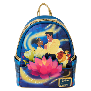 The Princess and the Frog 15th Anniversary Tiana & Naveen Glow Mini Backpack