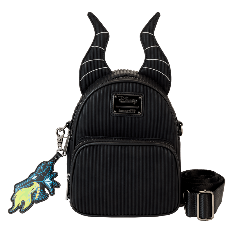 Disney Villains Maleficent Dragon Convertible Mini Backpack & Crossbody Bag