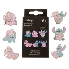 Load image into Gallery viewer, Stitch &amp; Angel Be Mine Mystery Box Pin
