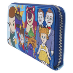 Load image into Gallery viewer, Toy Story Movie Collab Baddies Zip Around Wristlet Wallet
