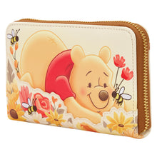 Load image into Gallery viewer, Winnie the Pooh Bees &amp; Flowers Zip Around Wallet

