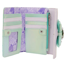 Load image into Gallery viewer, The Little Mermaid Iridescent Pearl Flap Wallet
