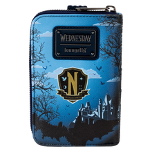 Load image into Gallery viewer, Wednesday Nevermore Castle Wallet
