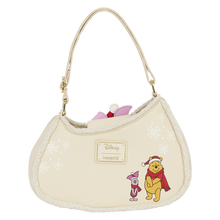 Load image into Gallery viewer, Winnie the Pooh and Piglet Holiday Crossbody Bag
