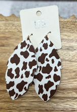 Load image into Gallery viewer, Cow Print Earrings
