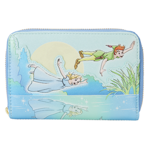 Peter Pan You Can Fly Glow Zip Around Wallet
